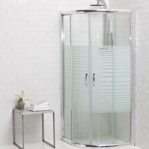 מקלחון פינתי מעוגל הזזה 90/90 או 80/80